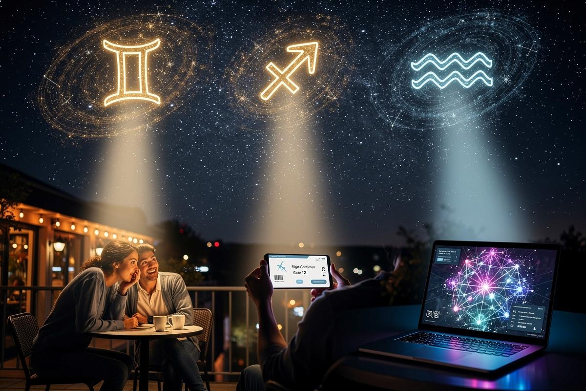 3 Sternzeichen erleben am 15. April 2026 unvorhergesehene Glücksmomente