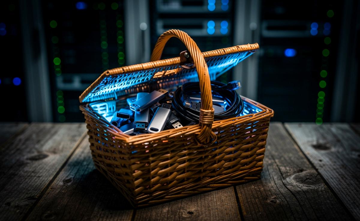 Programiści potajemnie używają koszy piknikowych do przenoszenia kodów – co za fenomen