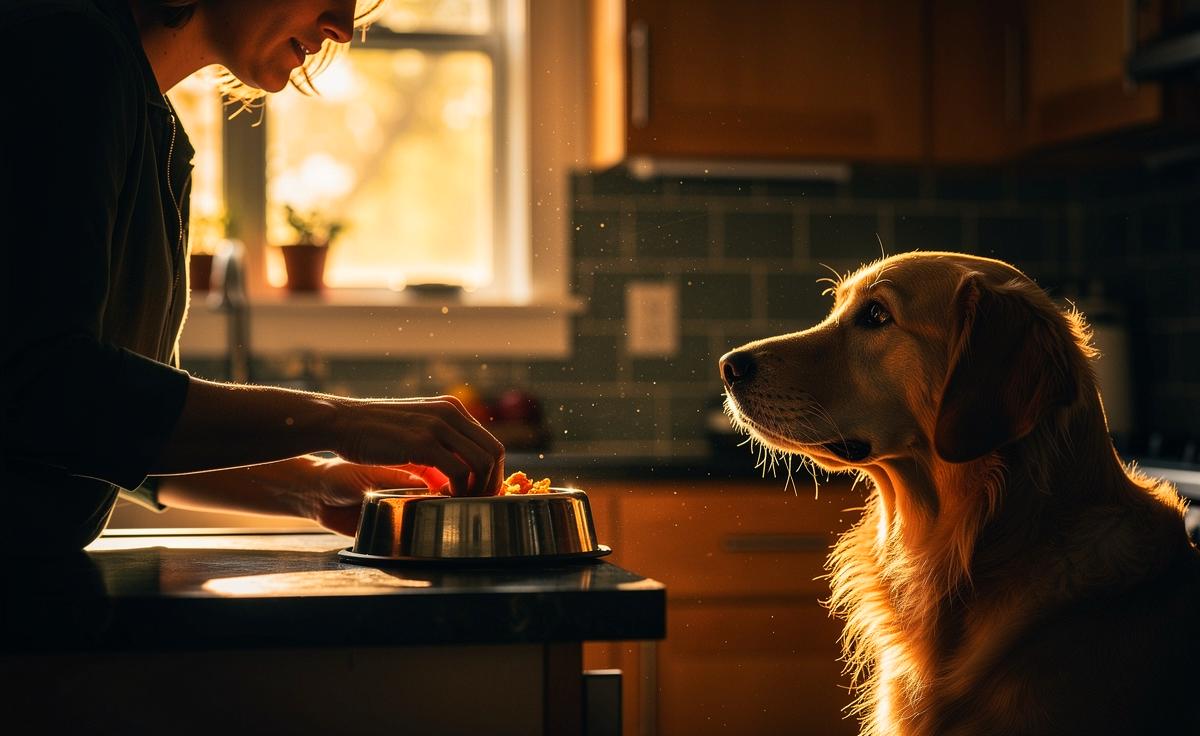 Właściciele psów coraz częściej nucą przed karmieniem i powód jest zaskakujący, trenerzy wyjaśniają